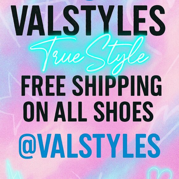 🚨 FREE SHIPPING 🚨 on ALL shoes 👠 Limited time only—shop now @ValStyles 💖 - Picture 1 of 2